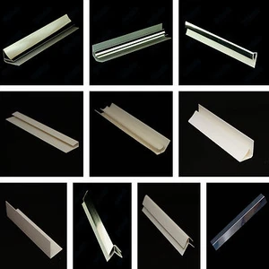 White or Chrome Bathroom Kitchen PVC Cladding Wall Ceiling Trims 5mm All Types - Picture 1 of 19