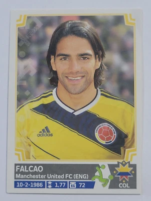 2015 COPA AMERICA CHILE Panini Sticker #250 RADAMEL FALCAO Colombia - Image 1 of 2