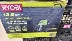 RYOBI 16-Inch 13.5 Amp Corded 120V Cultivator - Picture 1 of 4
