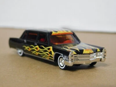 Busch 42964 1/87 Cadillac Limousine 1966  With Flames NIB - Image 1 of 4