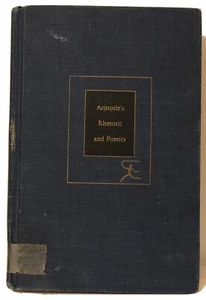 1954 Rhetoric and Poetics of Aristotle Random House Library Copy Book Rare Vtg - Picture 1 of 8