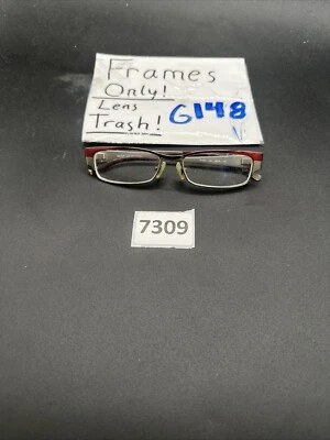 Monturas de gafas DKNY DY5553 1081 solo 50-15-135 rojo/pistola G148 Foto 1 de 4