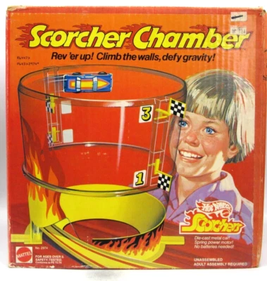 HOT WHEELS 1979 SCORCHER CHAMBER PLAYSET NEW UNUSED - Image 1 of 4