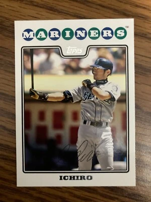 2008 Topps #320 Ichiro Suzuki Seattle Mariners  NrMt - Image 1 of 2