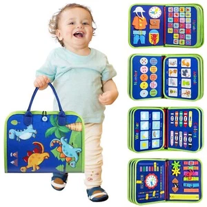 Winblo Toddler Busy Board - Montessori Toys for 1-3 Year Old Boy Birthday Gif... - Picture 1 of 6