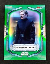 2022 Topps Finest Star Wars Green Refractor #41 General Hux Serial #60/99