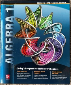 Algebra 1, Common Core Teacher Edition - Hardcover By John A. Carter - Picture 1 of 2