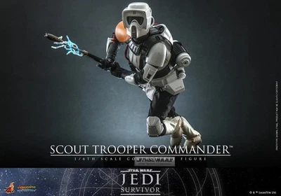 Hot Toys Star Wars Scout Trooper Commander 1:6 Scale Figure VGM53 Jedi Survivor - Image 1 of 4