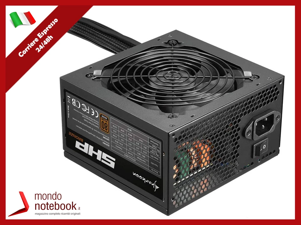 Netzteil SHARKOON Shp Bronze 500W - Bild 1 von 1