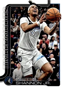2025-26 Topps NBA Basketball Base #113 Terrence Shannon Jr. Timberwolves - Bild 1 von 2
