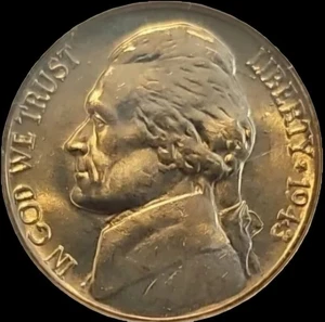 1943-D Jefferson Nickel MS66 NGC  - Bild 1 von 4