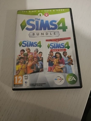 The Sims 4 PC DVD Bundle Sims Cats & Dogs Expansion Pack EA. 3 CDs - Image 1 of 3
