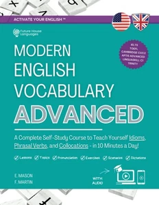 Modern English Vocabulary for Advanced Book: A Complete Self-Study Course to Tea - Picture 1 of 1