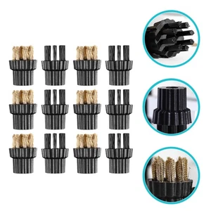 12 Pezzi Scrubber Macchina per Pulizia Pulitore a Vapore Accessori Pavimenti - Foto 1 di 12