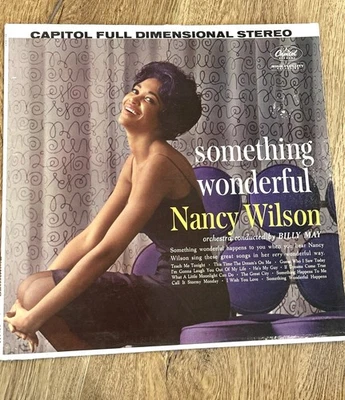 Nancy Wilson - Something Wonderful (1960) Vinyl LP Record - Billy May - Image 1 of 4