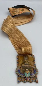 Medalla Desafío Virtual El Conquistador Giza Egipto Pirámides 46 Millas 75 K - Imagen 1 de 4