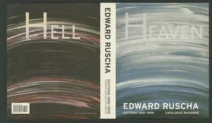 1999 Walker Art Center EDWARD RUSCHA: 1959–1999 CATALOG RAISONNÉ 2 Vol. Slipcase - Picture 1 of 11