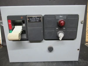 CUBO DE CONTROL DE ARRANQUE MOTOR CUTLER HAMMER 2100 12" NEMA TAMAÑO 1 A200M1CACP 7 AMPERIOS - Imagen 1 de 11