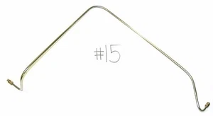 1965-66 Master Cylinder Brake Line Non-Power BrakesStainless Steel - Picture 1 of 1