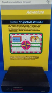 TI-99/4A -- ADVENTURE (PHM3041 - CARTRIDGE + MANUAL) - Bild 1 von 3