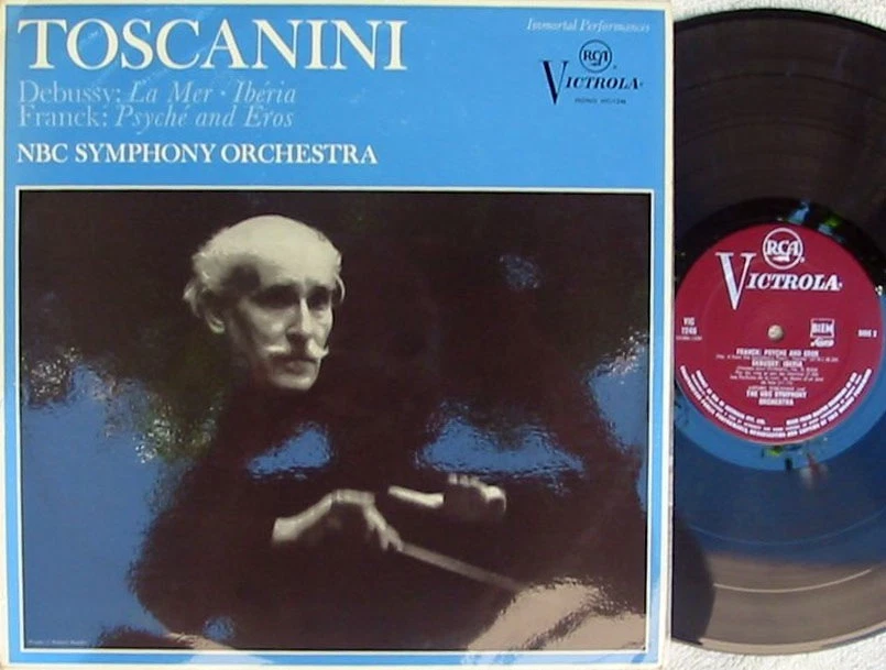 Toscanini Debussy La mer Iberia Franck ORIG OZ LP NM ’67 RCA VIC1266 MONO   - Image 1 of 1