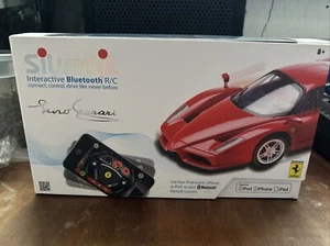 SilverLit FERRARI ENZO Interactive Bluetooth RC Supercar Red 1:16 Rare Apple - Picture 1 of 3