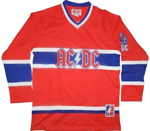 New AC/DC ACDC Concert Angus Young Montreal Canadiens Jersey 2015 Rockware Med - Picture 1 of 7