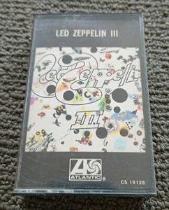 LED ZEPPELIN III VINTAGE 1970 CASSETTE/ATLANTIC CS 19128/EXCELLENT+++ CONDITION - Picture 1 of 4