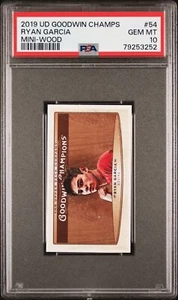 Ryan Garcia 2019 Goodwin Champions ROOKIE Lumberjack Mini #54 Boxing PSA 10 - Picture 1 of 2