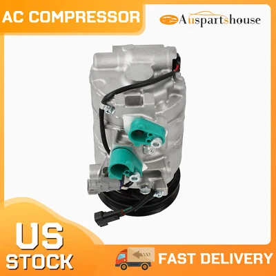 Compresor de aire acondicionado con embrague para Ford Focus 2015 2016 2017 2018 2,0 L Foto 1 de 4