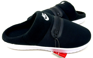 Nike Men's Burrow Indoor/Outdoor Slippers Black/White #DJ3130-001 Size:7 197O