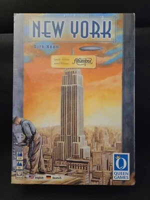NEW YORK Alhambra Board Game Special Edition Dirk Henn Queen Games New Sealed  - Image 1 of 4