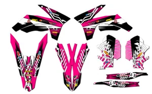 2012-2013 EXC MAYHEM Pink Senge Graphics Kit Compatible with KTM - Foto 1 di 10