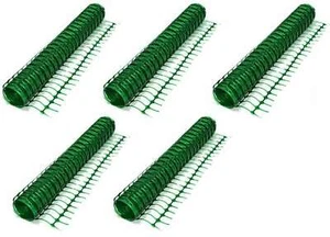 5 x Warnzaun Grün 50 m x 1 m Sicherheitszaun Absperrzaun Zaun Bauzaun Schutzzaun - Bild 1 von 6