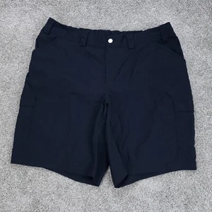 Duluth Trading Shorts Womens 18 Black Stretch Dry On The Fly Cargo Short 10 in - Picture 1 of 9