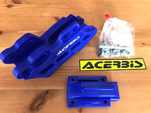 YAMAHA WRF 250   2003-2024  ACERBIS CHAIN GUIDE  BLOCK BLUE - Picture 1 of 1