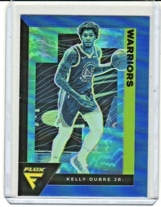 2020-21 Panini Flux Basketball - Kelly Oubre Jr. Blue Prizm #56 - Warriors