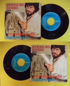 LP 45 7" STEFANO ROSSO Ma niente piu'Ragazza sola 1979 italy RCA no cd mc dvd - Foto 1 di 1