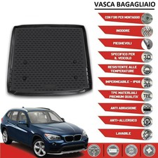 e84 BMW x1 Tappetini 3d fussraumschalen Set 2009-2015