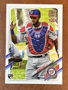2021 Topps UK Edition #112 Keibert Ruiz Washington Nationals Rookie - Picture 1 of 2