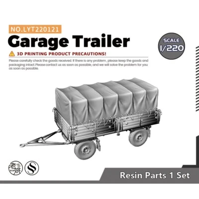 MRY-SFW Z Gauge 1/220 Garage Trailer Railroads Display Diorama Scenery - Image 1 of 2