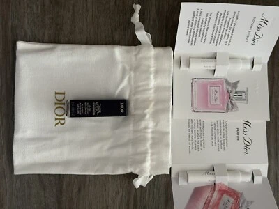 DIOR ADDICT Lip Maximizer Pink Mini Plus 2 Samples In White Drawstring Pouch - Image 1 of 3