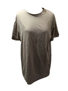 Mens CEDARWOOD STATE Beige Cotton T-shirt U.K. XL T6775 - Picture 1 of 5