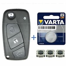 Ford Ka Auto Funk Klapp Schlüssel Ersatz 3 Tasten Gehäuse Batterie Tasten 08-16