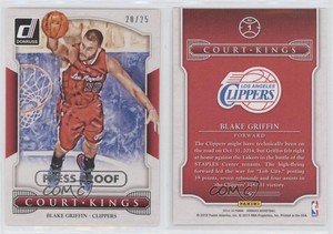 2014-15 Panini Donruss Court Kings Press Proof Silver /25 Blake Griffin #1