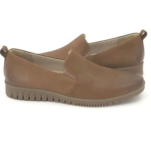 Dansko Linley Shoes Loafer Flats Womens Size 8 - 8.5 Brown Leather Basic Comfort - Picture 1 of 10