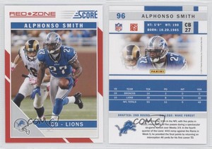 2011 Score Red Zone Alphonso Smith #96