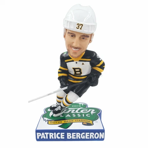 Peter Bergeron Boston Bruins 2018 NHL Winter Classic Bobblehead NHL Cover