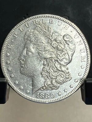 1880-P Morgan Silver Dollar Circulated Extremely Fine Mirror Proof-Like - Image 1 of 2