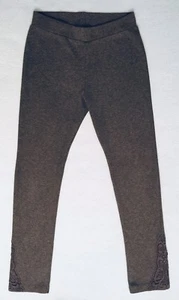 Bequeme Leggings von Here+There (C&A) in Größe 140, grau meliert - Bild 1 von 3